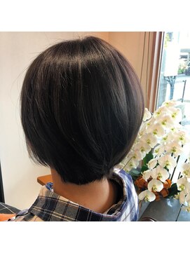 ムク ヘア(Muku hair) Short Bob×Dark Graige