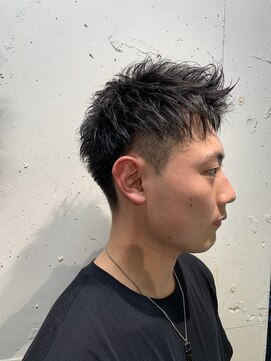 エル(EL by green) MITSU】ワイルドアップバング×ツーブロック×ショートレイヤー