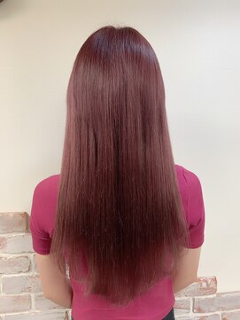 ルフレ 新宿本店1st(Reflet) 《カシスカラー×プルエクス》#新宿#新宿三丁目#髪質改善