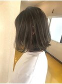 ハイトーン艶感ボブ