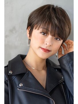 ケアリー 武蔵小杉(Carelly) 大人かわいい前髪セシルカットココアブラウンフリンジウェーブ