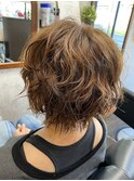 無造作レイヤーボブ