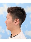 刈り上げスタイル トップ長め