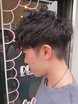 バイナル メンズツーブロック