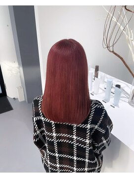 レフ(LEF) ルビーピンク/ダブルカラー/ケアブリーチ/ハイトーン