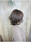 白髪ぼかし/脱白髪染め/脱白髪染めハイライト/透明感