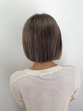 シエル 立川店(CIEL) 【CIEL×久光】シルバーグレー×ミニボブ