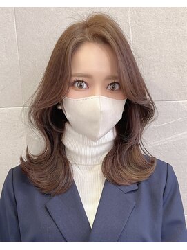 マウル 栄(MAEUL) レイヤーカット　韓国ヘア