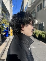 オムファミーユラグ(homme, famille raugh) マッシュウルフ