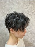 緩巻きツイストスパイラルパーマ