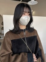 アワイ(awai)&nbsp;ぱつっとミディアム/顔まわりカット