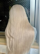 ブランニューロミエ 野田阪神店(Brand new lomie)&nbsp;ハイトーンベージュ/髪質改善カラー/髪質改善トリートメント