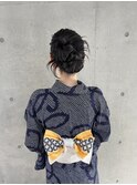 【MILK/MURIEL Misa】浴衣アレンジ　着物ヘア