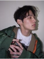 ブークル(boucle)&nbsp;アップバングショート　サイドパートパーマ