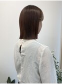 切りっぱなしボブ