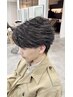 カット+フェザーパーマ+ナノバブルシャンプー付￥10000