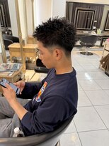 アイズ 海老名(AIZU)&nbsp;スパイキーショート×刈り上げショート 短清潔感 メンズヘア