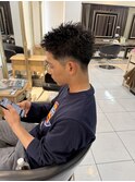 スパイキーショート×刈り上げショート 短清潔感 メンズヘア