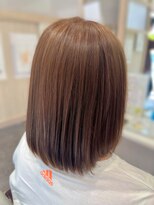 クルム(KURUMU)&nbsp;ブラウンベージュ/内巻きボブ/ロブ