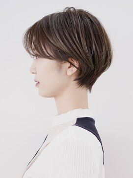インセプション 銀座(INCEPTION) 切りっぱなしショート・ボブ/絶壁解消/前髪なし/20代/30代/面長