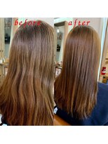 ヘアーサロン ココア(hair salon cocoa) 清潔感抜群！素髪スリークロング