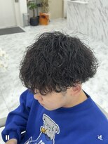 アンダーバーホワイト 広島 並木店(_WHITE)&nbsp;波巻きパーマ×メンズパーマ×メンズ【広島】