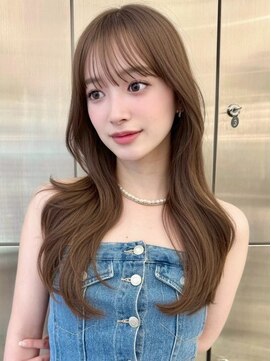 サンドレオ 新宿店(sand Leo) マロンベージュ/オリーブグレー/ブリーチなし/ボブ/小顔新宿