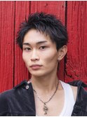 スパイキーショートスイングショートアップバングショート