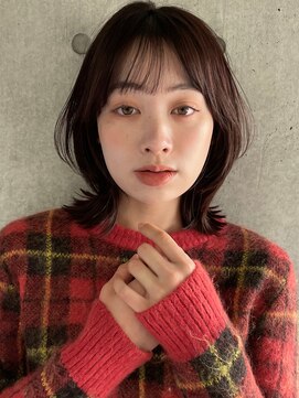 ラフ フロム ガーデン(Laf from GARDEN) ボブ/レイヤーカット/小顔/顔周りカット/透明感カラー