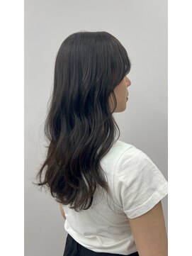 トニーアンドガイ 青山店(TONI & GUY) 【川原】透明感暗髪シアーカラー【ロングレイヤー】