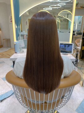 ロンドプランタン 恵比寿(Lond Printemps) 〇黒髪 縮毛矯正 髪質改善 オリーブベージュ アッシュベージュ