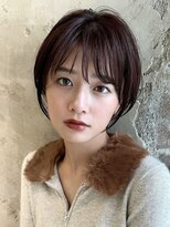 アフロート ルヴア(AFLOAT RUVUA)&nbsp;『岩田莉奈』新宿髪質改善　大人の魅力引き出す丸みショートボブ