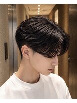 サロウィン 倉敷店(SALOWIN)&nbsp;曲がるストレート34/メンズカット/ニュアンスパーマ/メンズ/眉毛