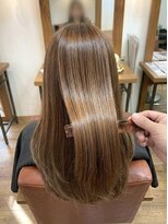 スプール(Spool)&nbsp;自然な仕上がりのキラ髪ストレート縮毛矯正☆