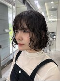 【arte HAIR】ボブパーマ/切りっぱなしボブ