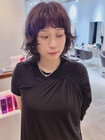 ベンジー 学芸大学店(benji)&nbsp;モードのなウルフ風レイヤーパーマ