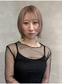 レイヤーボブ/ハイトーン/町田