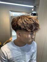ヴィメンズウエスト 大宮西口(Vii men's west)&nbsp;隼也/スペインカール/メッシュ/フェード/大宮
