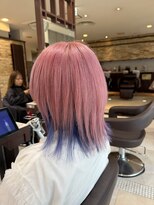 ファブ 千葉店(FaB)&nbsp;ピンク×水色インナーカラー/千葉駅