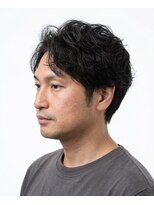 メンズウィル バイ スヴェンソン 熊本スタジオ(MEN'S WILL by SVENSON) クセ毛風パーマスタイル