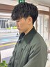 【中西(谷内)由里香限定】メンズカット＋クイックスパ＋眉カット