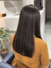 高再現性カット+【前髪】縮毛矯正