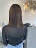 カット+オーガニック白髪染め+集中補修トリートメント¥19200→¥12980