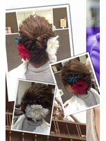 クラメール 黒崎コムシティ店(Kraemer) ブルーノがご提案する浴衣にあったヘアスタイル　14