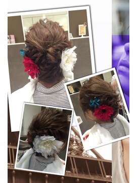 クラメール 黒崎コムシティ店(Kraemer) ブルーノがご提案する浴衣にあったヘアスタイル　14