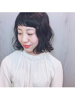 マッシュ アドベ 八戸ノ里(MASHU ADOBE) 切りっぱなしボブ