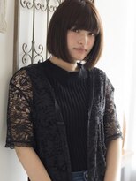 スリーバイキープ 尾山台(THREE by KEEP)&nbsp;【THREEbyKEEP、尾山台関谷】髪質改善黒髪ワンレンボブ