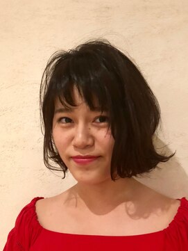ヘアーデザイン フルーツ(Hair Design FRUITS) 前下がりBOB