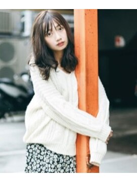 ディフィー 渋谷(defi) うるツヤウェーブ×透明感ベージュ