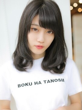 アグ ヘアー コシェ 長野若里店(Agu hair koshe') 重軽まとまるミディ